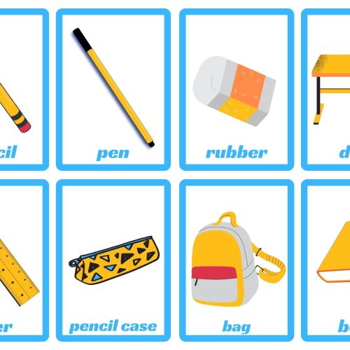 Classroom Vocabulary Flashcards